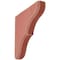 Ekena Millwork 1 3/4"W x 10"D x 10"H Stratford Wood Vintage Decor Bracket, Salvage Red BKTWD02X10X10STRD - alternate 1